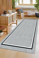 Asir lauko/vidaus kilimas, tinkantis terasoms ir balkonams Rowng 140x190 cm, pilkas