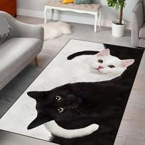 Katės rašto lauko kilimas, 80 * 120 cm (31 * 47 colių)