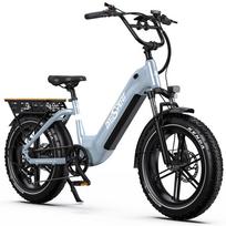 Onesport OT08 Elektrinis dviratis 20  500W Variklis Dvigubi diskiniai stabdžiai Shimano 7 Greičiai LCD Ekranas Visureigis Elektrinis Dviratis mėlyna