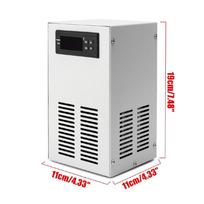 35L 70W Žuvų krevečių akvariumo aušintuvas šildytuvas aušinimo mašina akvariumo vandens aušintuvas LCD ekranas AC 110-240V gray