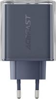 Loader Acefast Network charger Acefast A45, 2x USB-C, 1xUSB-A, 65W PD (grey)