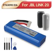 Įkraunama ličio baterija, skirta JBL LINK 20 LINK20 P763098 01A Bluetooth garsiakalbiui, 6000 mAh