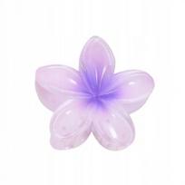 Ecarla gėlių segė plaukams, violetinė, ombre