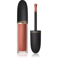 MAC Cosmetics Powder Kiss Lip + Cheek Mousse daugiafunkcė makiažo priemonė lūpoms ir veidui atspalvis Warm Hug 5 ml