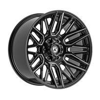 R22x10J 6X139.7 ET10 CB-106.1 Glossy Black Milled