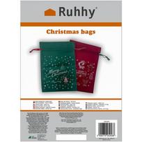 Kalėdiniai maišeliai - 4 vnt. rinkinys Ruhhy 24961