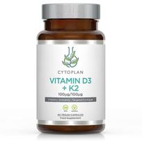 Vitaminas D3 + K2 - 60 v kapsulių