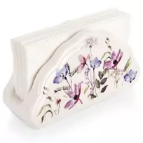 Servetėlių laikiklis porcelianinis 13 × 4,5 × 7 cm