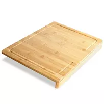 Bambukinė pjaustymo lentelė su rantu 45 × 35 cm