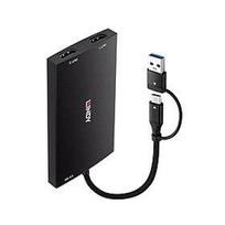 I/O CONVERTER USB-C/A TO HDMI/43430 LINDY|43430