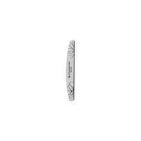 Staleks Expert 40 150/240 Crescent Mineral Nail File - mineralinė nagų dildė, 25 vnt.