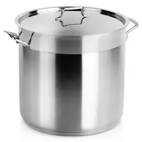 Plieninis puodas su dangčiu 30 cm, 18,2 l