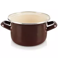 Emaliuotas puodas 16 cm, 1,4 l