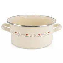 Emaliuotas puodas 24 cm, 4 l