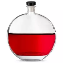Stiklinis butelis su kamščiu 520 ml