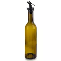 Stiklinis aliejaus ir acto butelis su dozatoriumi 380 ml