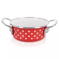 Emaliuotas puodas 600 ml, 14 cm