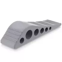 Durų stabdys pilkas 12 × 3 × 2,7 cm