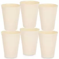 Plastikiniai puodeliai 300 ml 6 vnt.