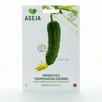 Sėklos ASĖJA PAPRASTIEJI TRUMPAVAISIAI AGURKAI/RODNIČIOK NATUR F1,1GR, 20805(7)