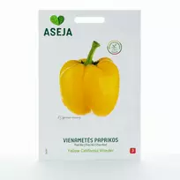 Sėklos ASĖJA VIENAMETĖS PAPRIKOS YELLOW CALIFOR/0,2GR, 24361(3)