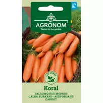 Sėklos valgomosios morkos koral AGRN