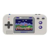 Žaidimų konsolė MY ARCADE GAMER V CLASSIC nešiojama žaidimų konsolė 220 žaidimų viename, pilkas, violetinis