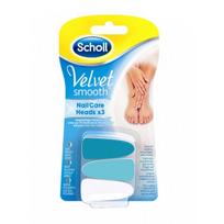Scholl Velvet smooth nagų priežiūros antgalių rinkinys, 3vnt.