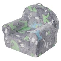 Vaikiška sofa, pilka