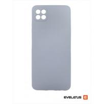 „Evelatus“ „Samsung Galaxy A22 5G“ aukščiausios kokybės minkštas silikoninis dėklas, pilkas