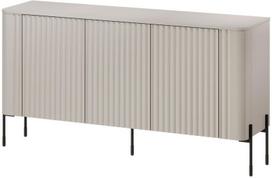 Cama Komoda VERA 150x40x80 – moderni smėlio spalvos MDF pusinė su durelėmis