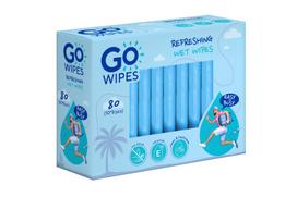 Drėgnos servetėlės GOWIPES Refreshing Wet Wipes, 10 x 8vnt