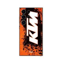 Coque Samsung Galaxy S25 Ultra KTM logo Kraftfahrzeuge Trunkenpolz Mattighofen Maniacase juoda