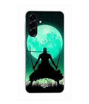 Case For Samsung Galaxy A26 roronoa zoro triple sword full moon Maniacase juoda