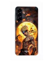 Case - Maniacase - Samsung Galaxy A56 - Silicone - 3D - Dark Naruto Moon juoda