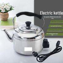 316 nerūdijančio plieno elektrinis virdulys su dideliu talpa, automatine šildymo palaikymo funkcija ir švilpuku.
