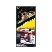Coque Samsung Galaxy S25 Ultra F1 Ayrton Senna Mclaren Legend Formule 1 Maniacase juoda