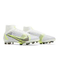 Nike Mercurial Superfly 8 Elite FG White Volt CV0958-107 EU 40 balta/metalo sidabro spalvos