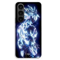Dėklas Samsung Galaxy S26 Dragon Ball Z Goku Ultra Instinct blizgus Maniacase juoda