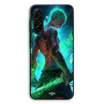 Case For Samsung Galaxy A17 One piece Zoro 3D Manga anime Fanart Maniacase juoda