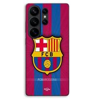 Coque Pour Samsung Galaxy S26 Ultra FC Barcelona logo Maniacase juoda