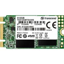 SSD|TRANSCEND|430S|512GB|M.2|SATA 3.0|TLC|Write speed 500MBytes/sec|Read speed 560MBytes/sec|MTBF 1000000 hours|TS512GMTS430S | TS512GMTS430S | 0760557843115