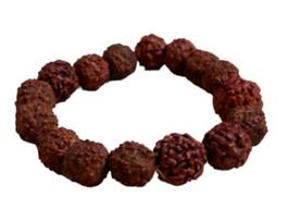 @ Indian Traditional Lord Shiva Dark Brown Rudraksha Bracelet For Men Women SM132-60% OFF