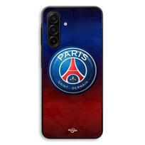 Dėklas Samsung Galaxy A17 PSG spalvotas logotipas Maniacase juoda
