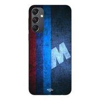 Phone Case - MANIACASE - Samsung Galaxy A54 - Silicone - Black - BMW M Vintage juoda