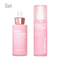 [WellDerma] PDRN Egzosomų Hidro Ampulė 30ml Drėkinantis Gelinis Purškalas 100ml Rinkinys Set