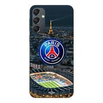 Case For Samsung Galaxy A54 PSG logo stadium night eiffel tower Maniacase juoda