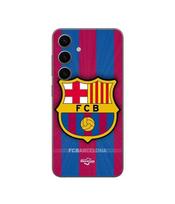Telefono dėklas - FC Barcelona - Samsung Galaxy S24 - Lankstus - Silikoninis - Juodas juoda