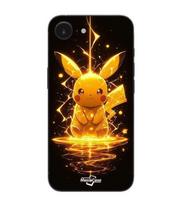 Maniacase dėklas iPhone 16E Pikachu Eclair juoda
