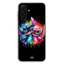 Case For Samsung Galaxy A17 Stitch Angel colorful painting Maniacase juoda